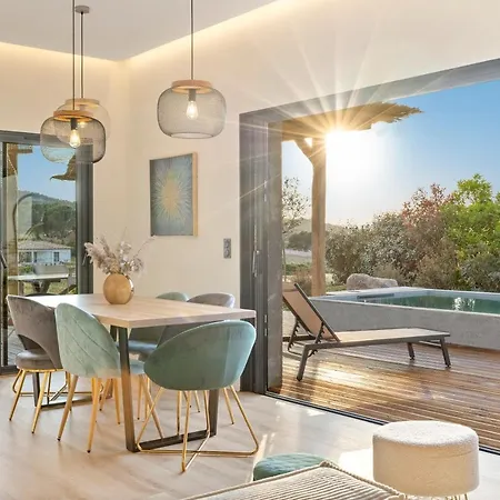 Calme Avec Piscine Chauffee - 6 Personnes - Proche Porto-vecchio Et Bonifacio Vila *
