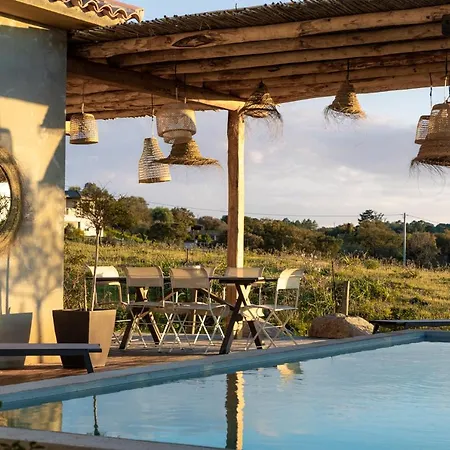 Nivalaggia Avec Piscine A 15-20min De Porto-vecchio Et De Bonifacio, Sunsets Sur Les Champs Villa Figari (Corsica)