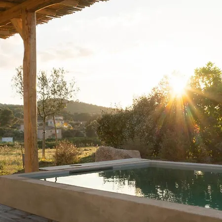 Nivalaggia Avec Piscine A 15-20min De Porto-vecchio Et De Bonifacio, Sunsets Sur Les Champs *