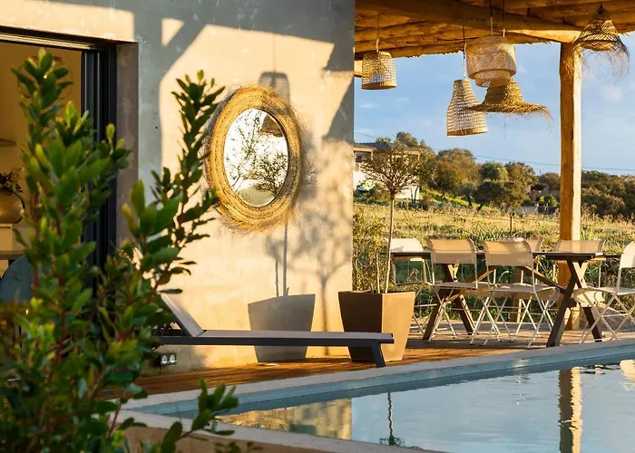 Villa Calme Avec Piscine Chauffee - 6 Personnes - Figari Proche Porto-Vecchio Et Bonifacio *